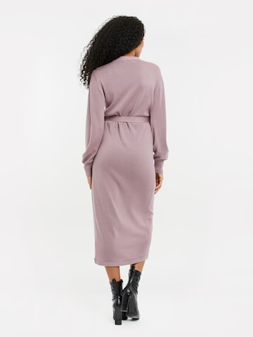 Threadbare Knitted dress in Purple