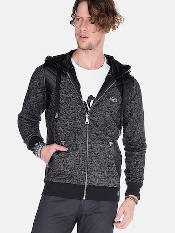 CIPO & BAXX Sweatvest in Zwart