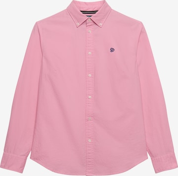 Superdry & Co Blouse 'Oxford' in Pink: front