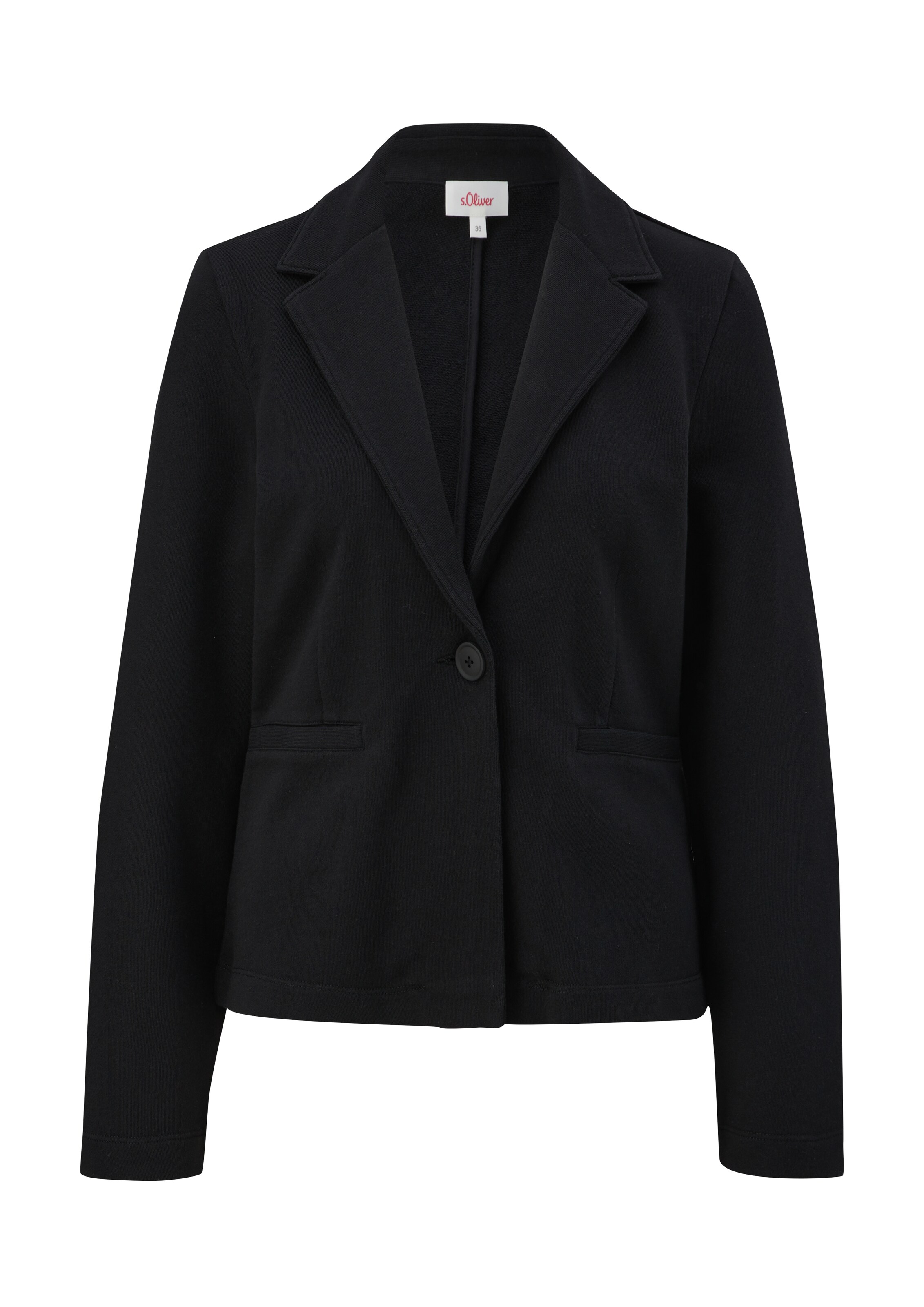 s.Oliver Blazers in Zwart: voorkant