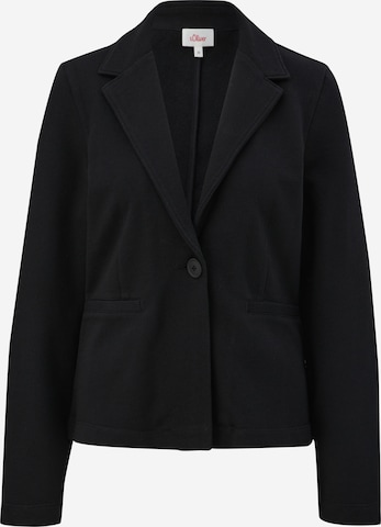 s.Oliver Blazer in Black: front