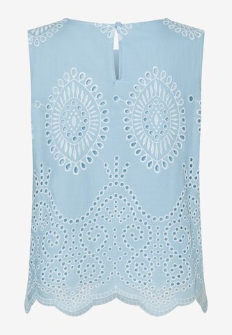 Chemisier MORE & MORE en bleu