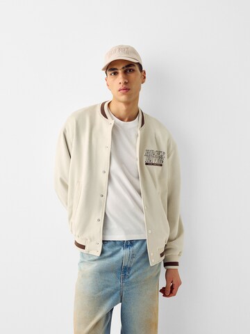 Casquette Bershka en beige