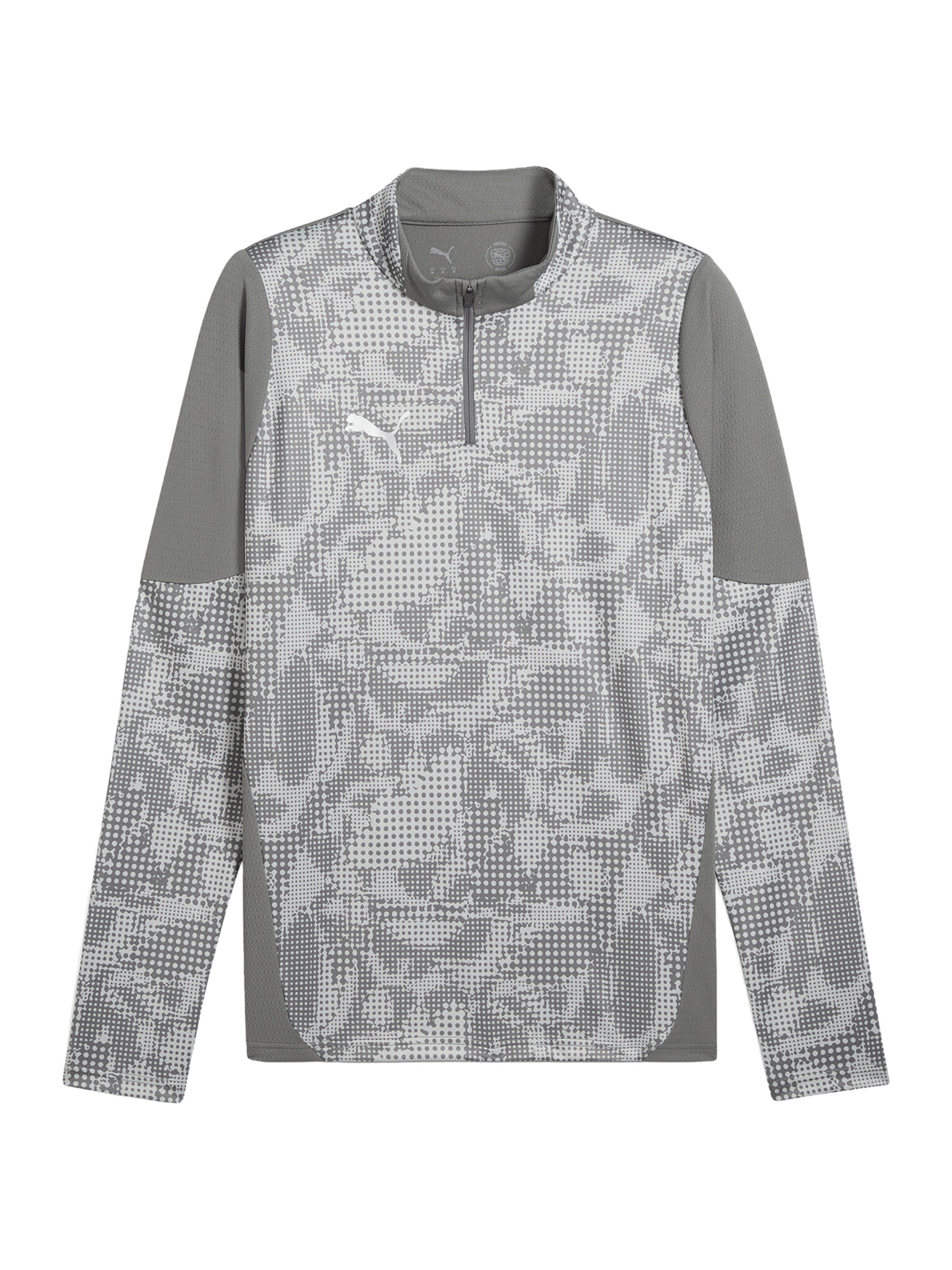 PUMA Sportsweatshirt 'TeamCup' in Grau: Vorderseite