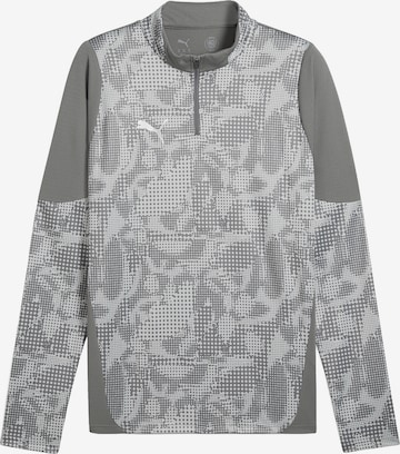 PUMA Sportsweatshirt 'TeamCup' in Grau: Vorderseite