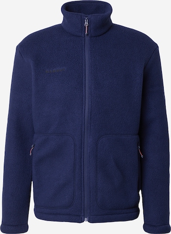 MAMMUT Funktionsfleecejacke 'Falera' in Blau: Vorderseite