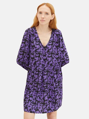 Robe TOM TAILOR DENIM en violet : devant