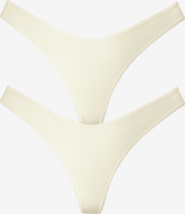 LASCANA String in Beige: voorkant