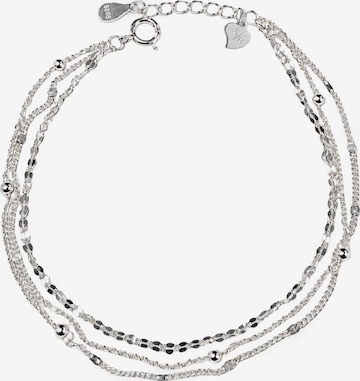 Alster Herz Armband 'Boho Grace' in Silber: Vorderseite