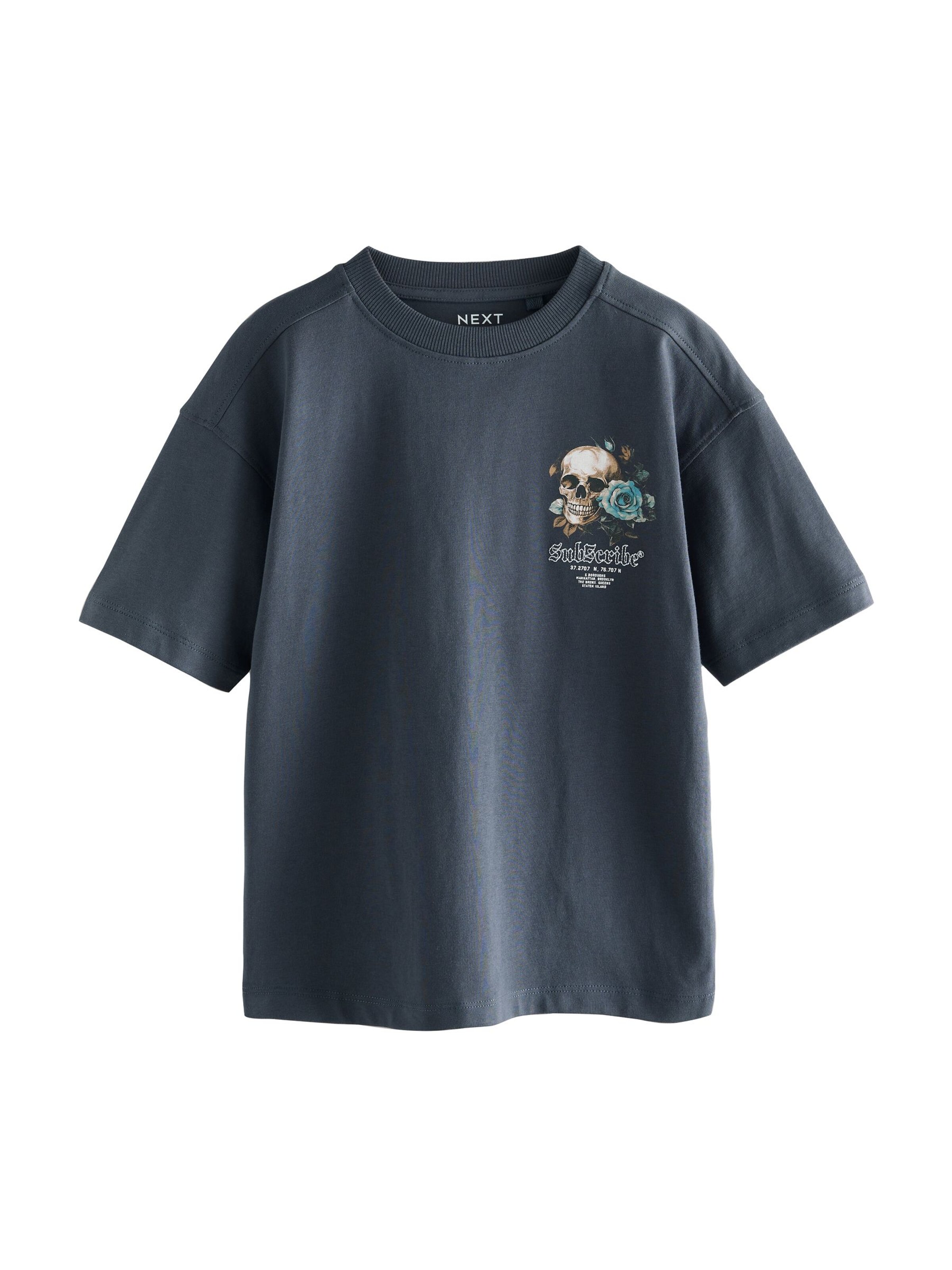 mėlyna Next Marškinėliai: priekis