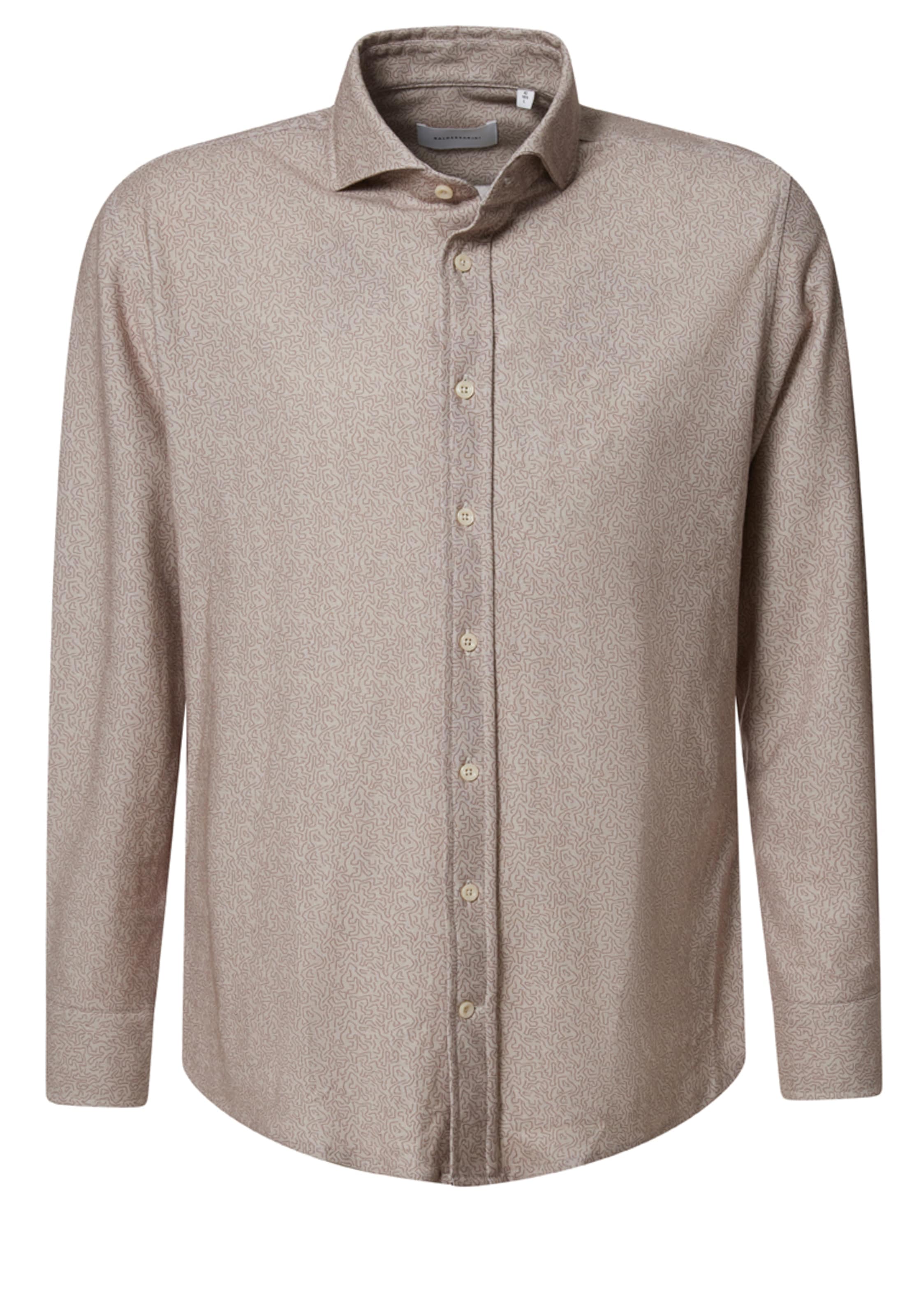 Baldessarini Slim Fit Hemd in Braun: Vorderseite