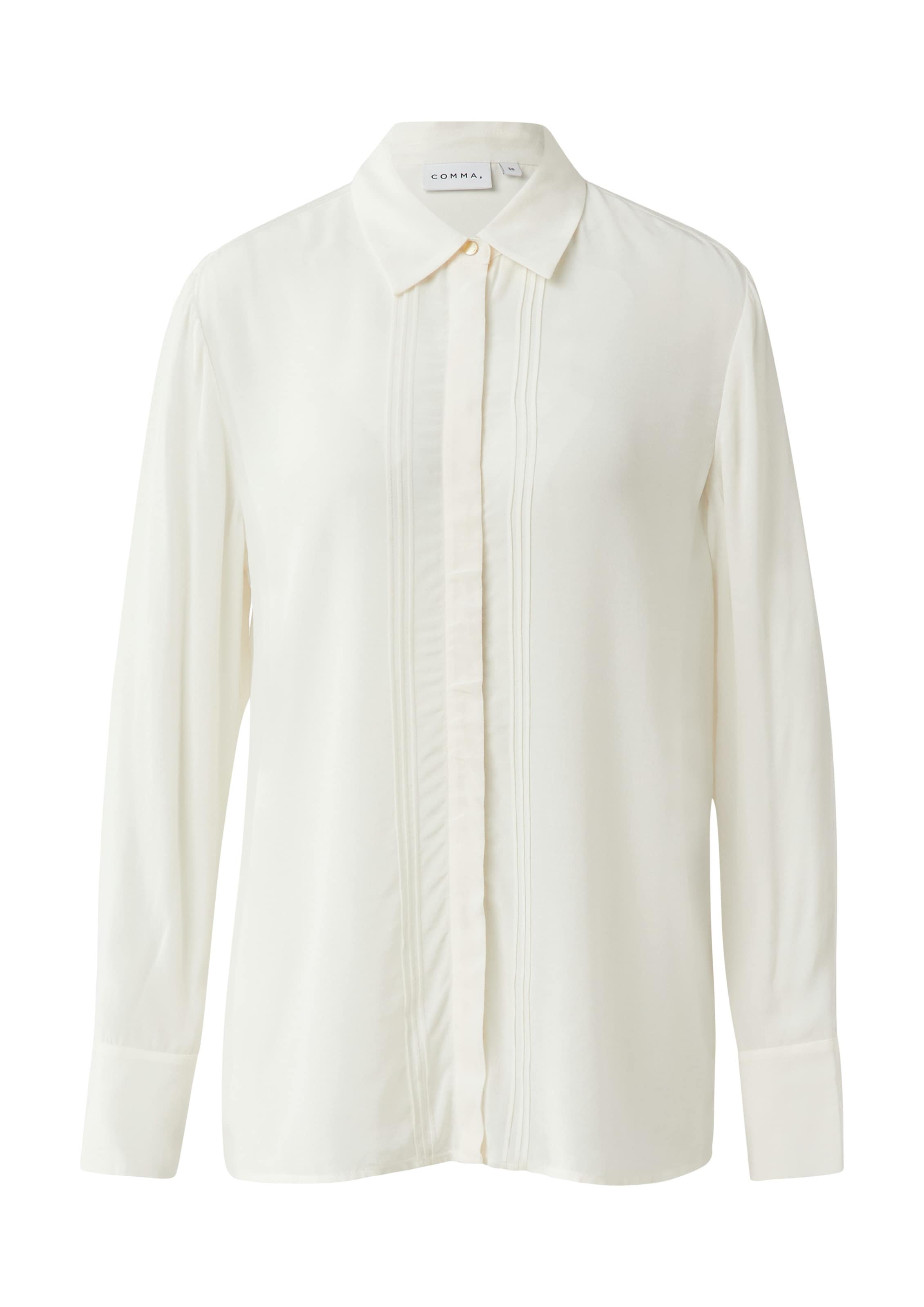 Chemisier COMMA en beige : devant