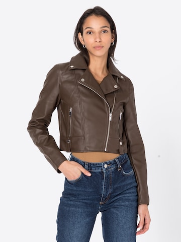 Noisy may Between-Season Jacket 'Paulina' in Brown: front