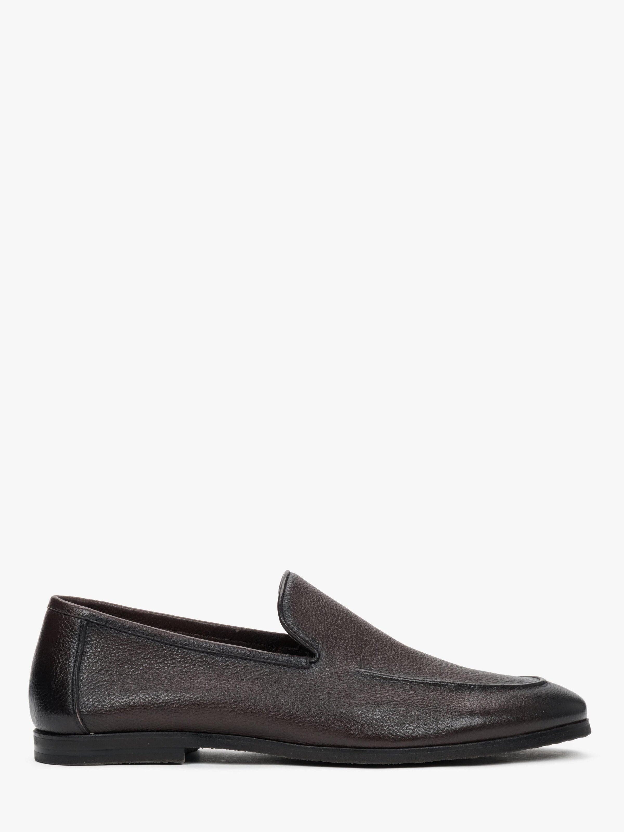 Estro Moccasin '2602-2' in Brown: front