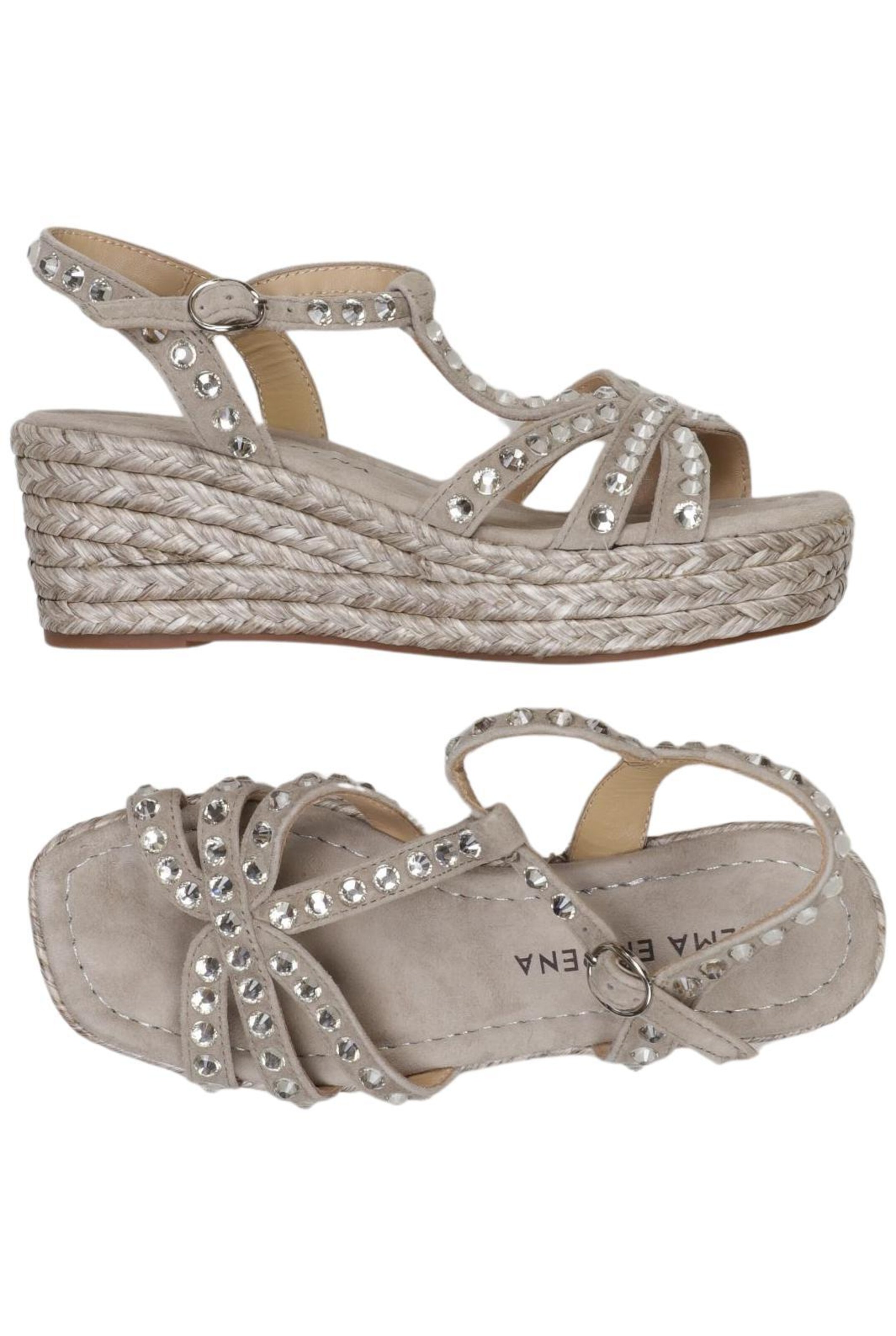 Alma En Pena Sandals & High-Heeled Sandals in 36 in Beige: front