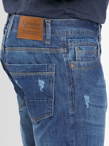 Alessandro Salvarini Regular Jeans 'Carlo ' in Blauw