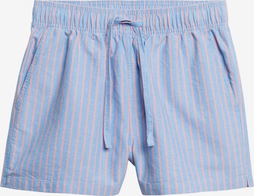 Superdry Pants in Blue: front