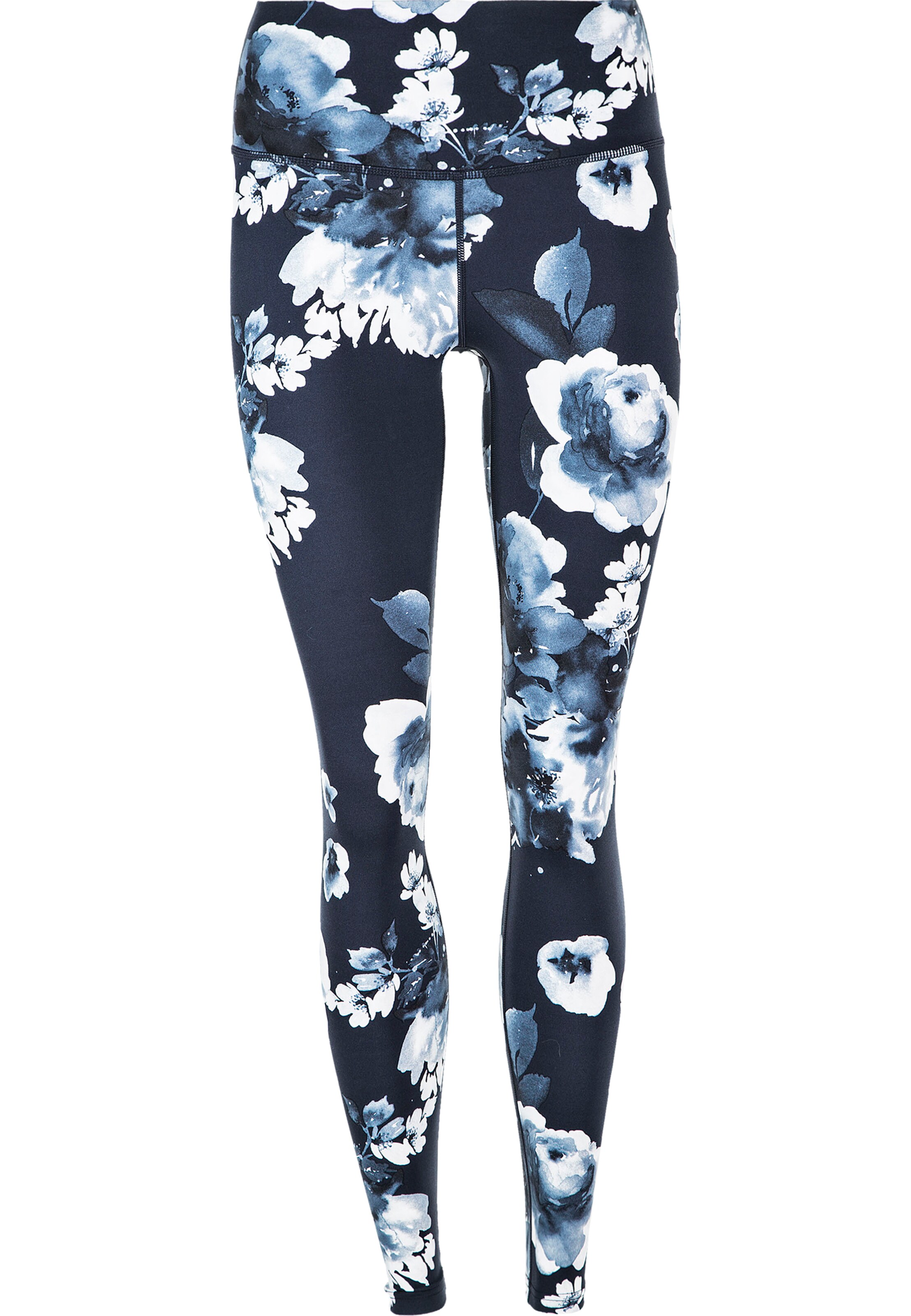 Athlecia Skinny Sportbroek 'Franz'' in Blauw: voorkant