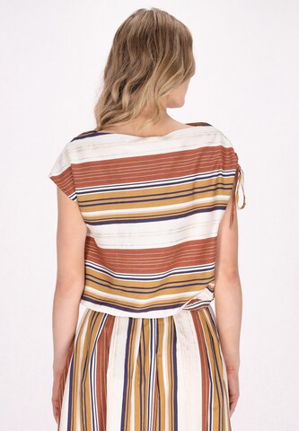DreiMaster Klassik - Blusa en marrón