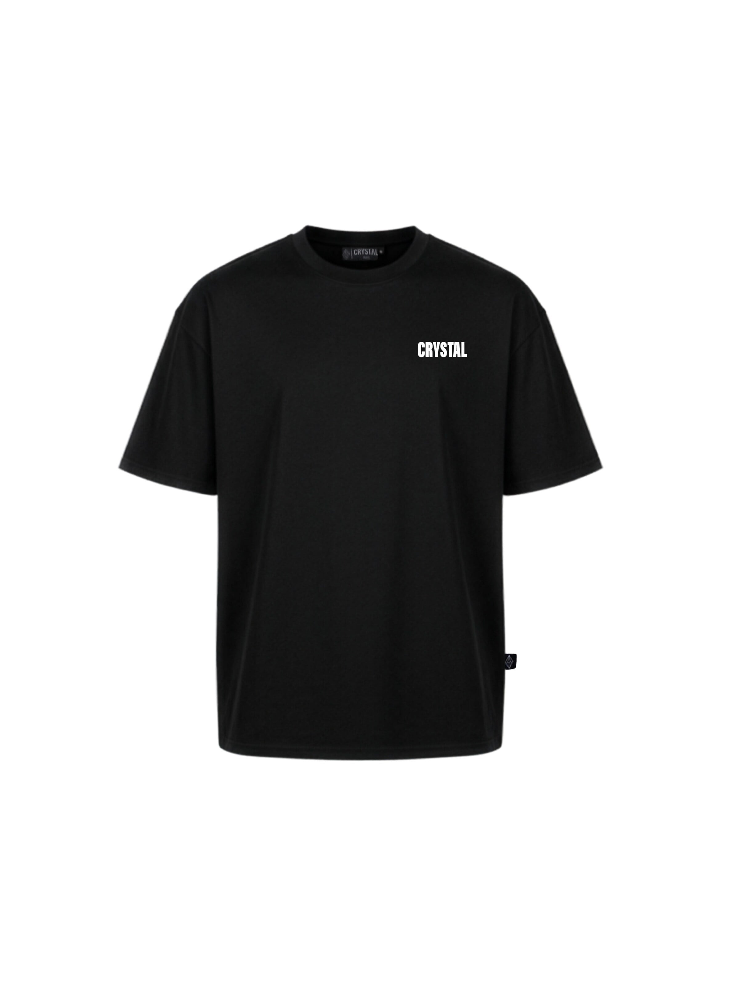 Crystal Paris Shirt 'Coordinates' in Black: front
