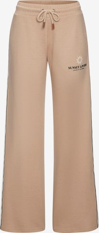 H.I.S Wide Leg Hose in Beige: Vorderseite