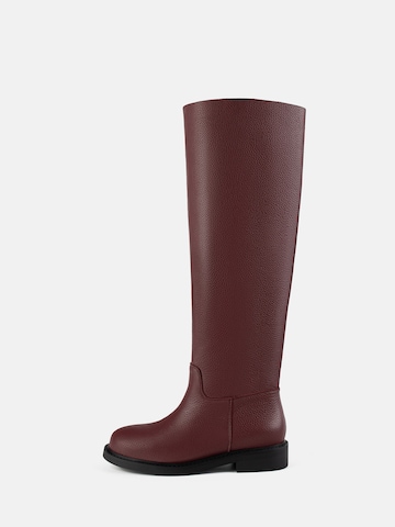 L37 HANDMADE SHOES Boots 'MR JONES MAXI' in Rot