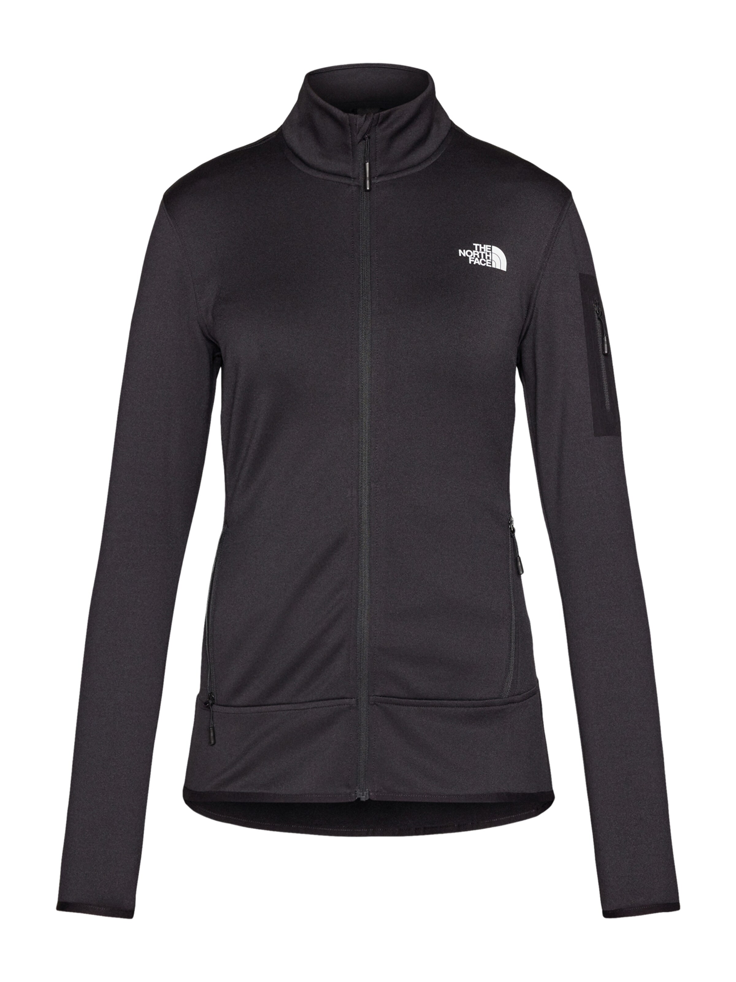 THE NORTH FACE Bluza polarowa funkcyjna 'MISTYESCAPE' w kolorze czarny: przód