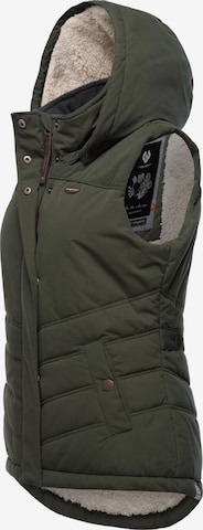 Ragwear Bodywarmer 'Hesty' in Groen