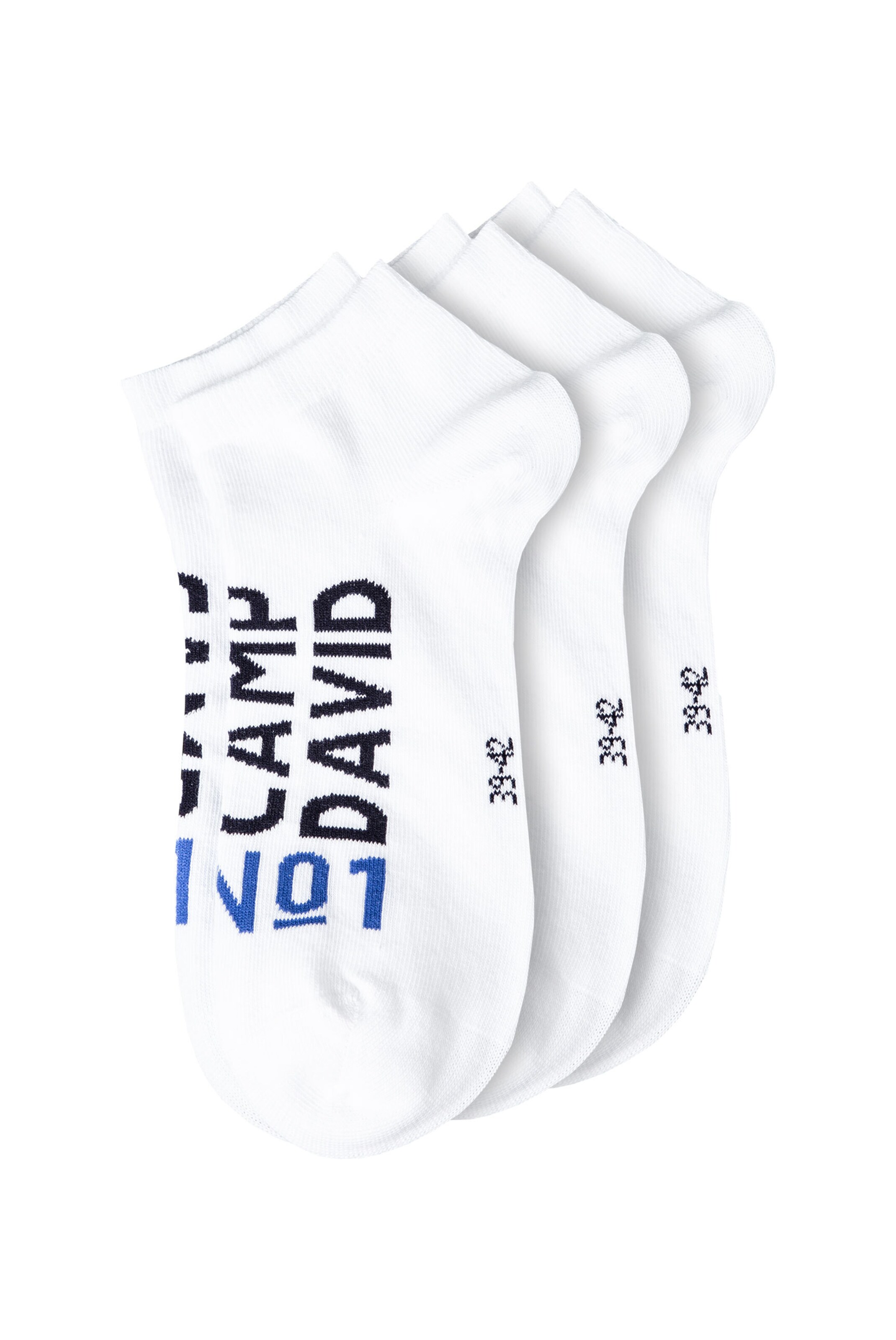 CAMP DAVID Socks in White: front