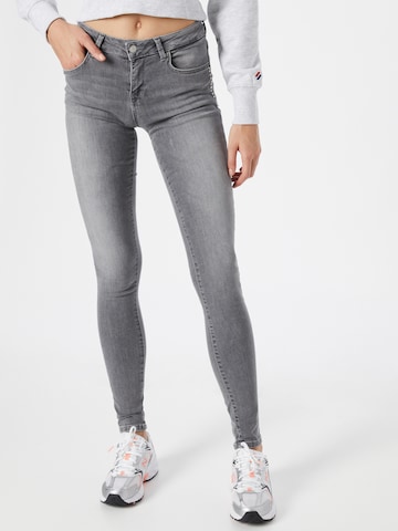 LTB Skinny Jeans 'Nicole X' in Grijs: voorkant