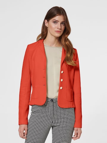 MADELEINE Blazer in Orange: Vorderseite