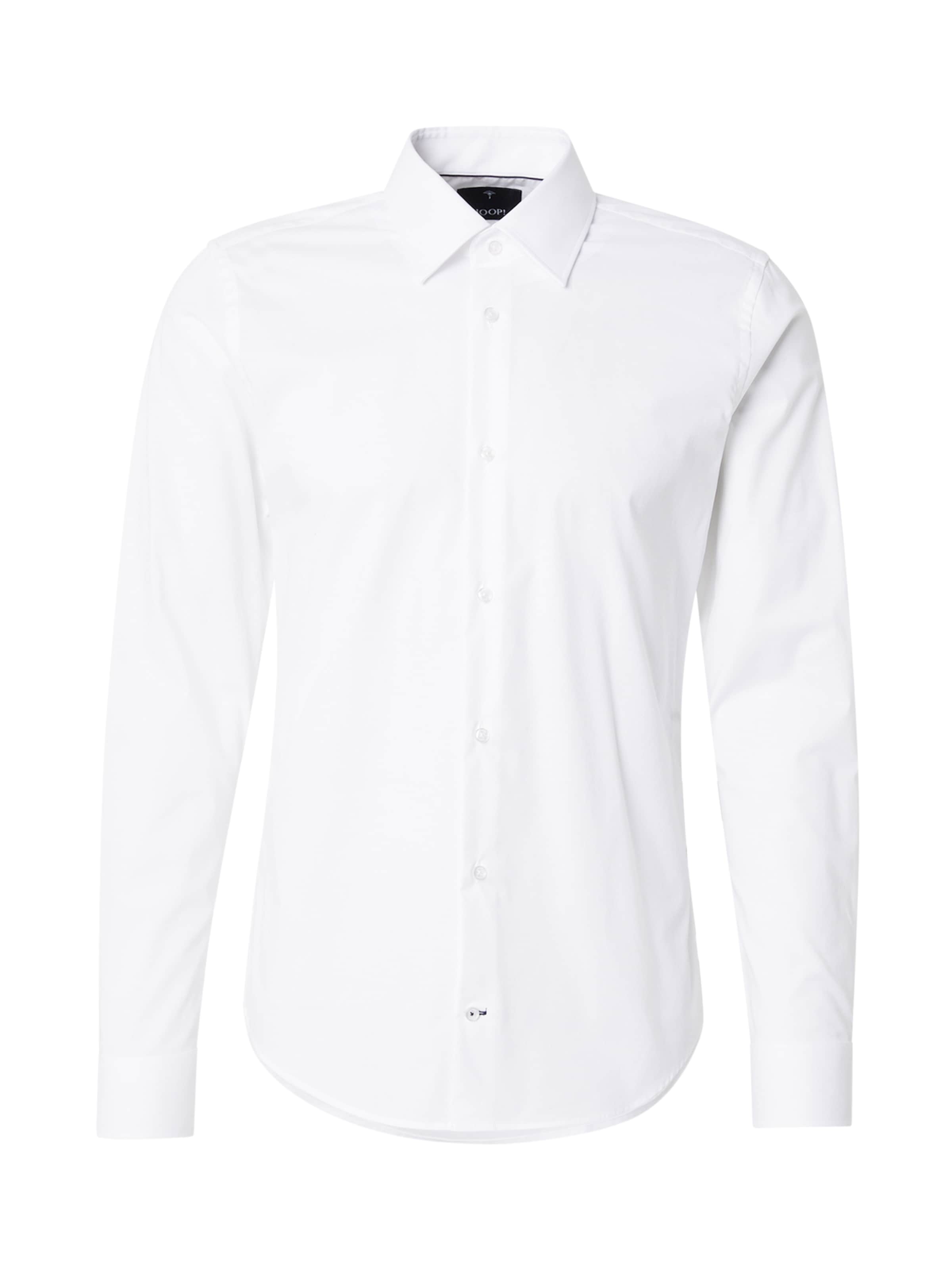 JOOP! Tavaline suurus Triiksärk 'Pierce', värv valge: eest vaates