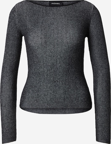 Monki Sweater in Black: front