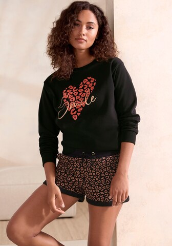 LASCANA - Sudadera en negro: frente