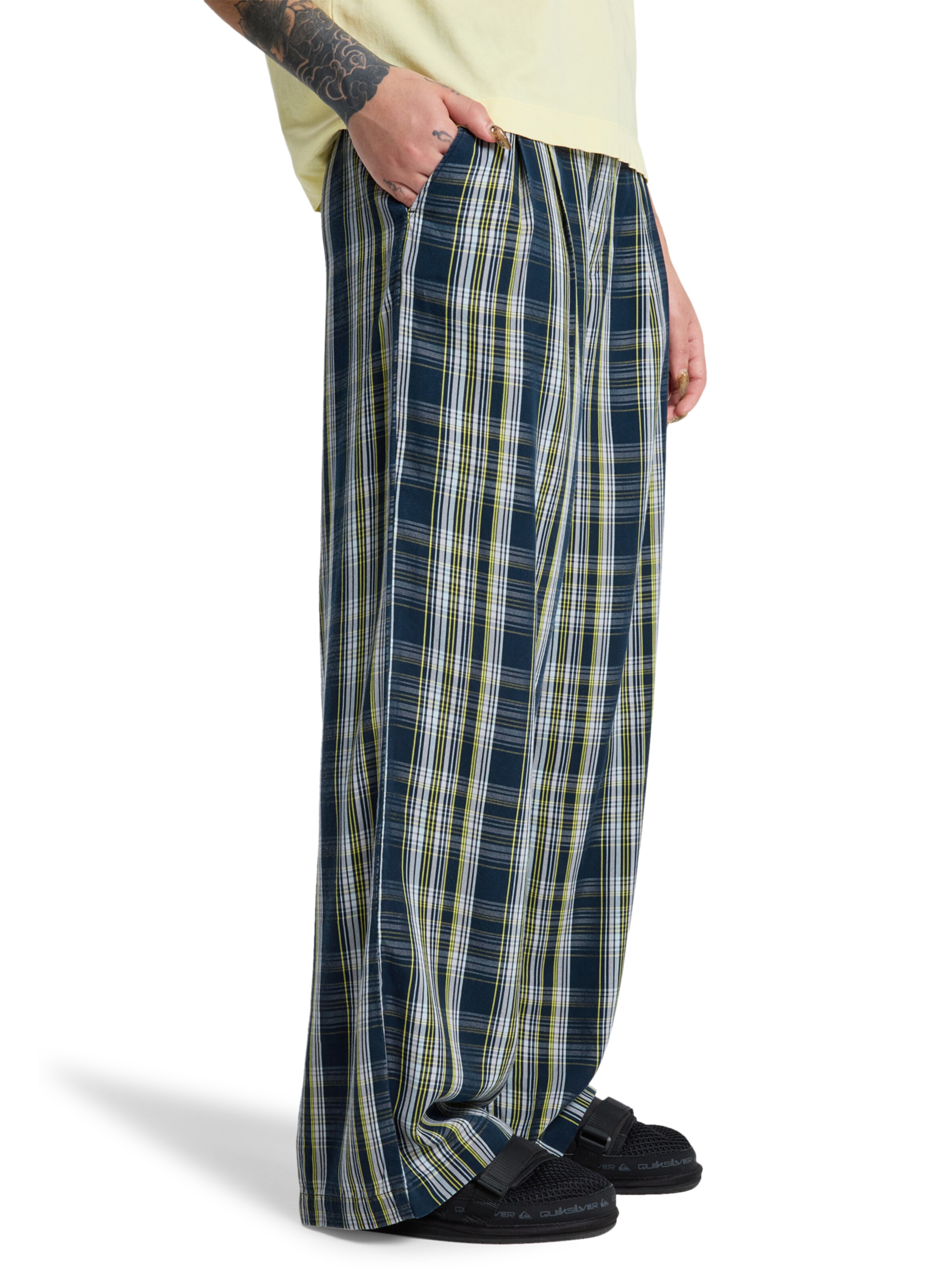 QUIKSILVER Loose fit Pants 'Vista' in Grey