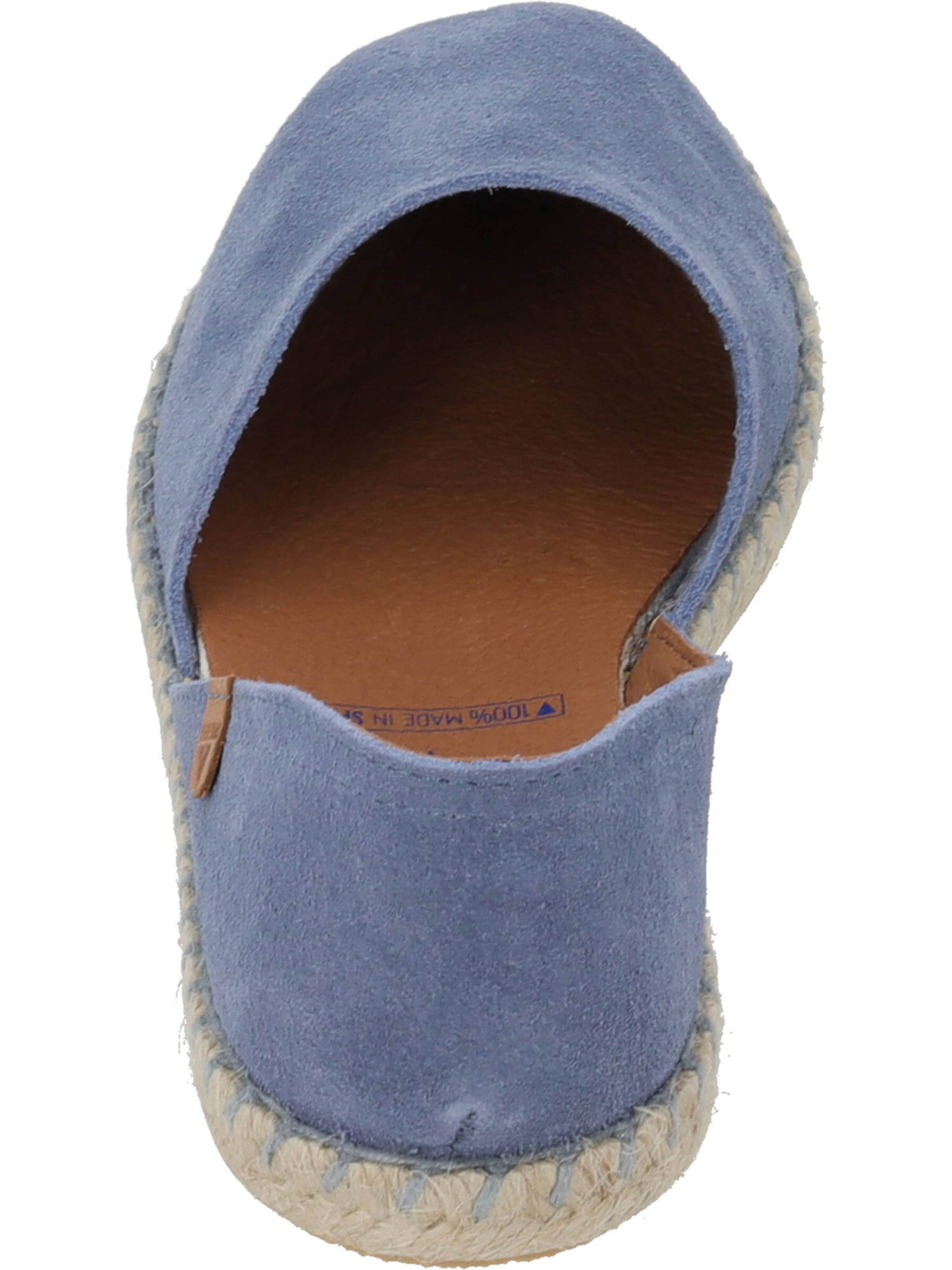 VERBENAS Espadrilles 'Carmen Serraje' in Blauw