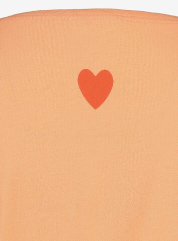 Key Largo - Camisa 'WT CAREFUL' em laranja