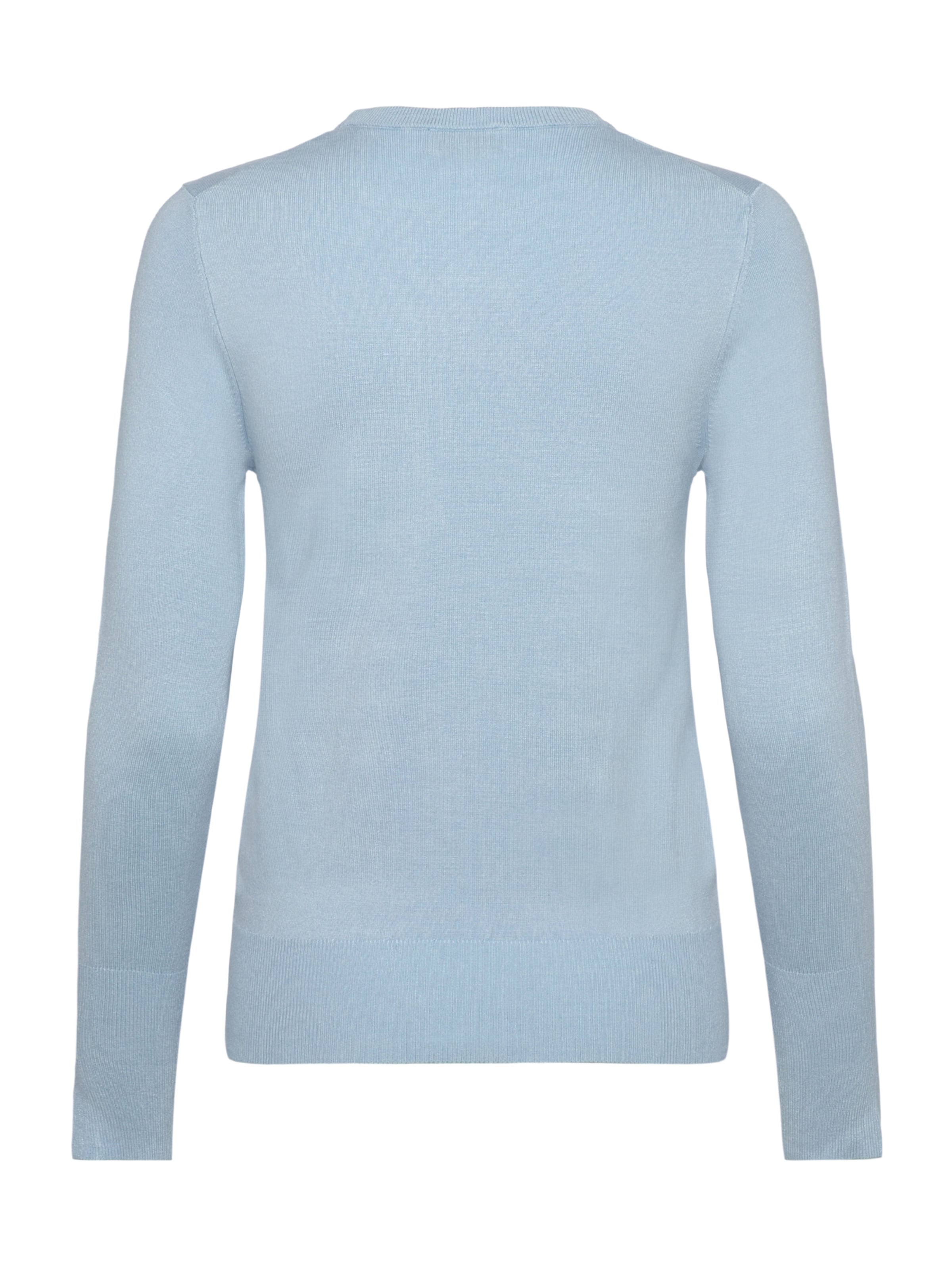 rosemunde Tröja 'Sandra' i blå: baksida