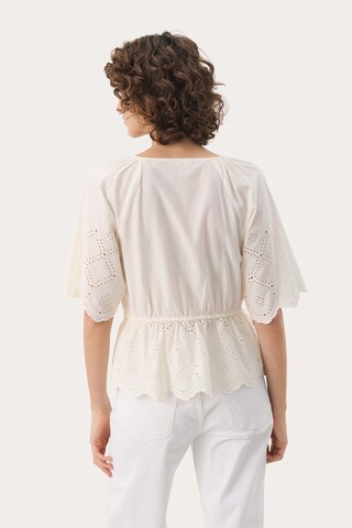 Part Two Bluse 'RosaliePW' in Weiß