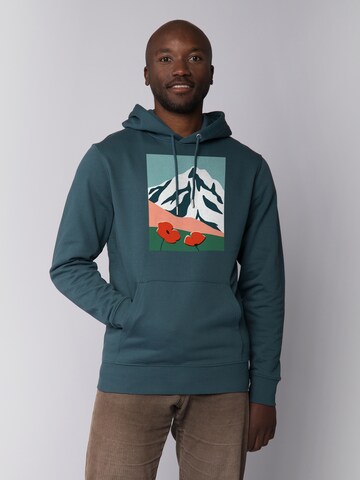 Watapparel Sweatshirt 'Countryside 04' in Green: front