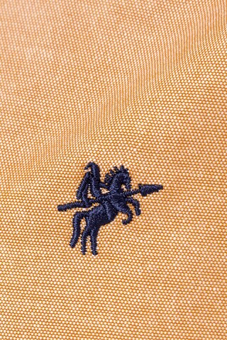 DENIM CULTURE Regular fit Overhemd 'EDIZ' in Oranje