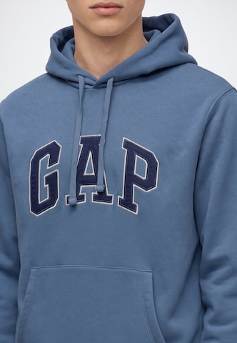 Bluză de molton de la GAP pe albastru