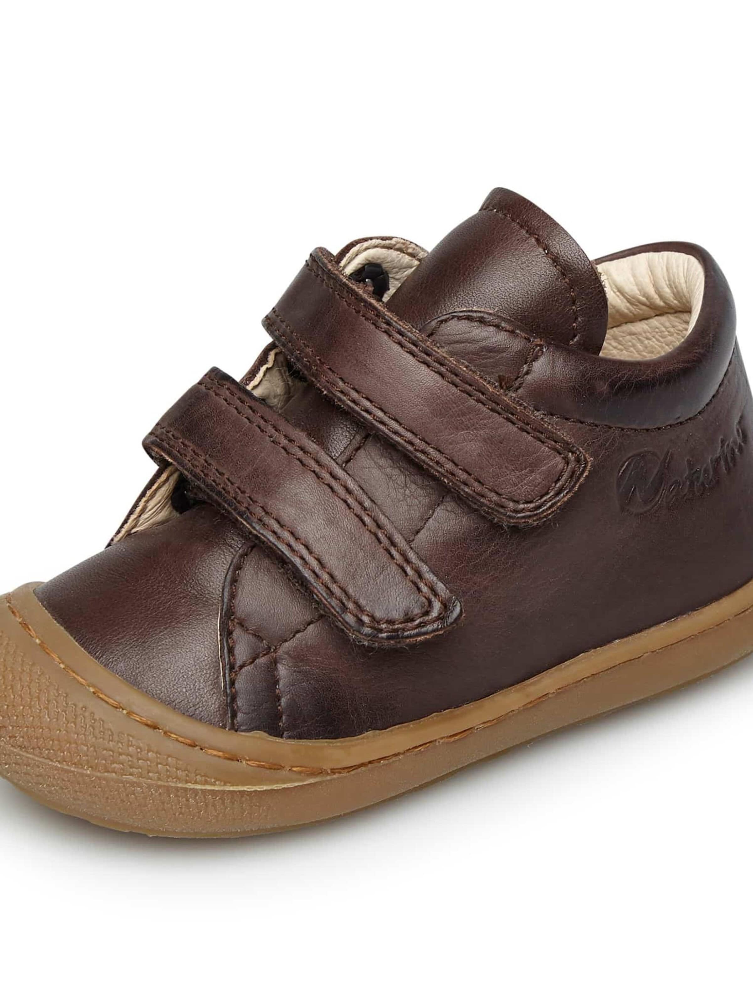 Baskets 'COCOON VL' NATURINO en marron : devant