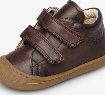 Baskets 'COCOON VL' NATURINO en marron : devant