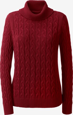 Pull-over heine en rouge : devant