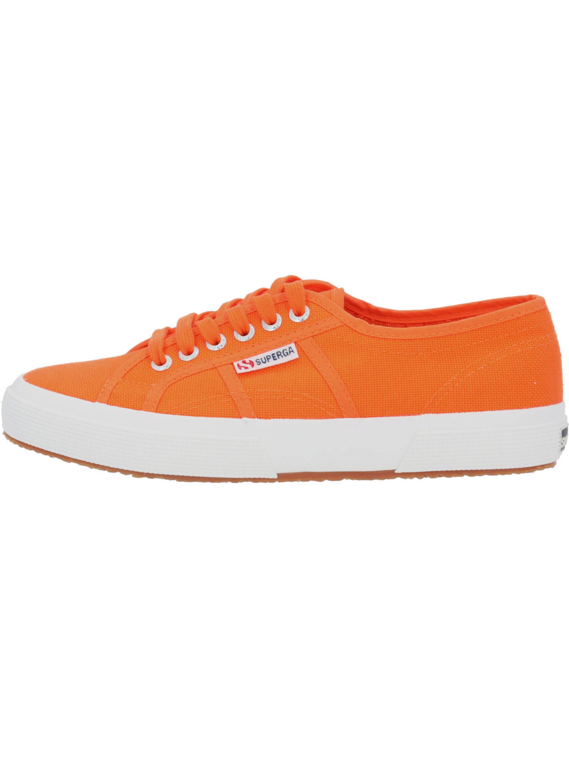 Baskets basses 'Cotu' SUPERGA en orange : devant