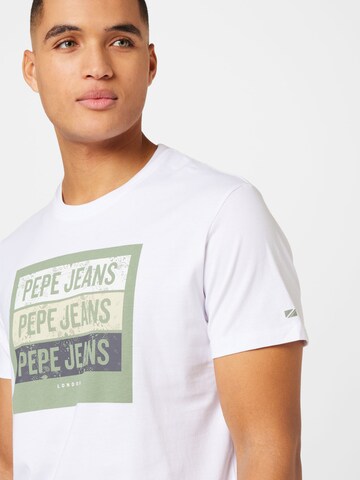Pepe Jeans T-Shirt 'ACEE' in Weiß