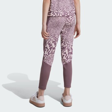 ADIDAS SPORTSWEAR Skinny Leggings 'Optime' in Pink