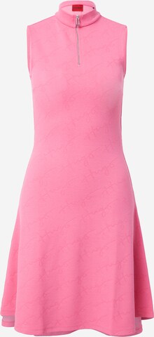 HUGO Φόρεμα 'Nessira' σε ροζ: μπροστά