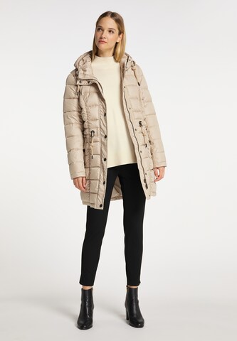 DreiMaster Klassik Winterparka in Beige